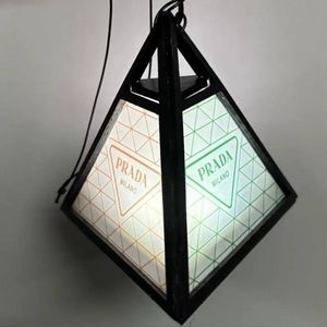 Prada Wooden Light Up Paper Lantern